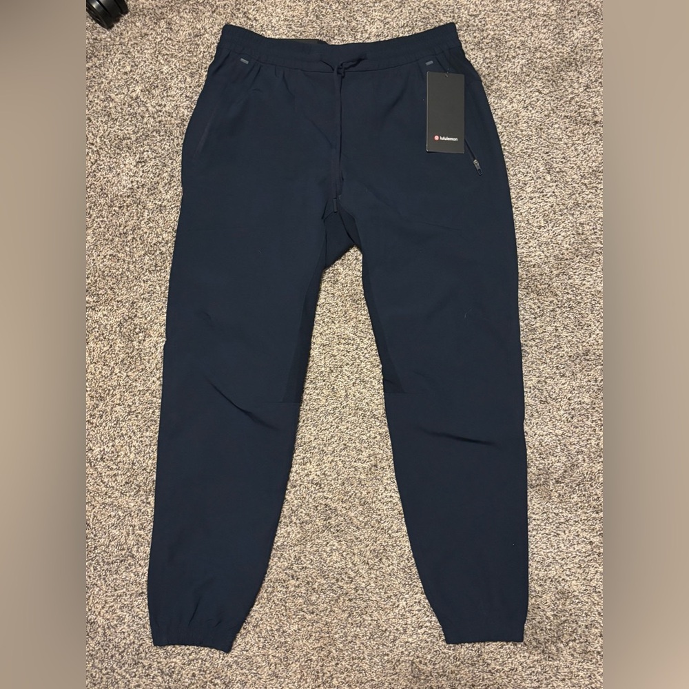 Lululemon Athletica Blue Joggers Tapered Sweatpants